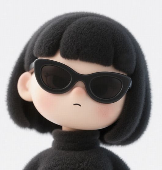 サングラスをかけた韓国語講師ミナ